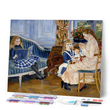 Carica l'immagine nel visualizzatore di Gallery, Diamond Painting - Il pomeriggio dei bambini Bérard a Wargemont - Renoir