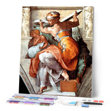 Carica l'immagine nel visualizzatore di Gallery, Diamond Painting - La Sibilla Libica - Michelangelo
