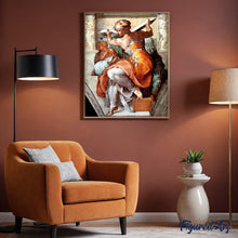 Carica l'immagine nel visualizzatore di Gallery, Diamond Painting - La Sibilla Libica - Michelangelo