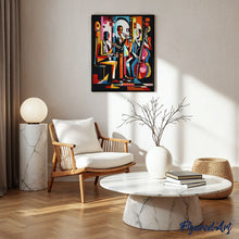 Carica l'immagine nel visualizzatore di Gallery, Diamond Painting - Jazz Band Astratta Colorata