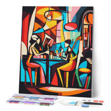 Carica l'immagine nel visualizzatore di Gallery, Diamond Painting - Jazz Bar Astratto Colorato