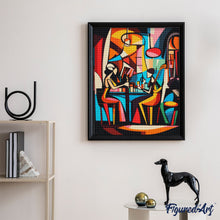 Carica l'immagine nel visualizzatore di Gallery, Diamond Painting - Jazz Bar Astratto Colorato