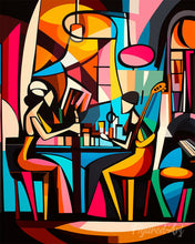 Carica l'immagine nel visualizzatore di Gallery, Diamond Painting - Jazz Bar Astratto Colorato