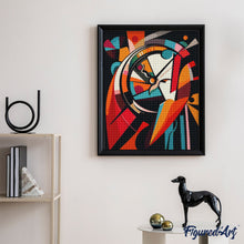 Carica l'immagine nel visualizzatore di Gallery, Diamond Painting - Ruota del Tempo Astratta Colorata