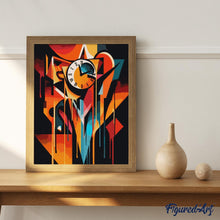 Carica l'immagine nel visualizzatore di Gallery, Diamond Painting - Orologio Sciolto Astratto Colorato