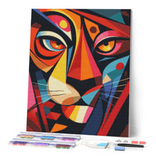 Carica l'immagine nel visualizzatore di Gallery, Diamond Painting - Tigre 3 Astratta Colorata