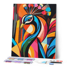 Carica l'immagine nel visualizzatore di Gallery, Diamond Painting - Pavone 1 Astratto Colorato