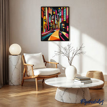 Carica l'immagine nel visualizzatore di Gallery, Diamond Painting - Strada Urbana Astratta Colorata