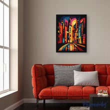 Carica l'immagine nel visualizzatore di Gallery, Diamond Painting - Grattacieli Astratti Colorati