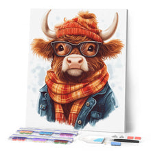 Carica l'immagine nel visualizzatore di Gallery, Diamond Painting - Highland Cow Cozy Vibes