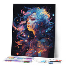 Carica l'immagine nel visualizzatore di Gallery, Diamond Painting - Donna in un sogno astratto