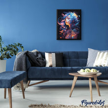 Carica l'immagine nel visualizzatore di Gallery, Diamond Painting - Donna in un sogno astratto
