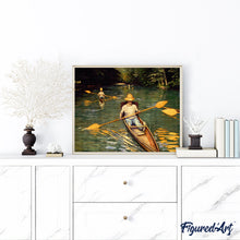 Carica l'immagine nel visualizzatore di Gallery, Diamond Painting - Le canoe - Caillebotte