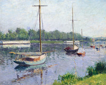Carica l'immagine nel visualizzatore di Gallery, Diamond Painting - Il bacino di Argenteuil, 1882 - Caillebotte