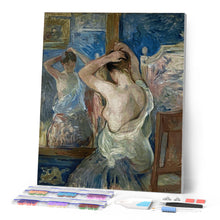 Carica l'immagine nel visualizzatore di Gallery, Diamond Painting - Davanti allo specchio, 1890 - Morisot