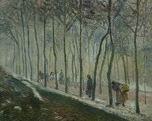 Carica l'immagine nel visualizzatore di Gallery, Diamond Painting - Route, effet de neige (1879) - Pissarro