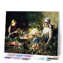 Carica l'immagine nel visualizzatore di Gallery, Diamond Painting - Flower Sellers - Abbott Fuller Graves