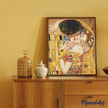 Carica l'immagine nel visualizzatore di Gallery, Diamond Painting - Il Bacio - Reinterpretato