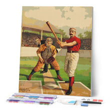 Carica l'immagine nel visualizzatore di Gallery, Diamond Painting - Giocatori di baseball retrò