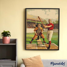 Carica l'immagine nel visualizzatore di Gallery, Diamond Painting - Giocatori di baseball retrò