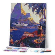 Carica l'immagine nel visualizzatore di Gallery, Diamond Painting - Vola verso le isole del Mar del Sud