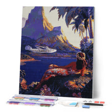 Carica l'immagine nel visualizzatore di Gallery, Diamond Painting - Vola verso le isole del Mar del Sud
