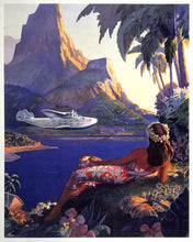 Carica l'immagine nel visualizzatore di Gallery, Diamond Painting - Vola verso le isole del Mar del Sud