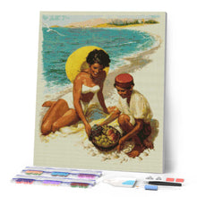 Carica l'immagine nel visualizzatore di Gallery, Diamond Painting - Poster vintage della costa della Jugoslavia