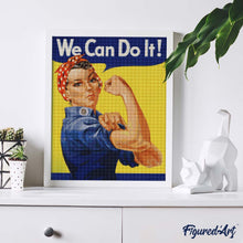 Carica l'immagine nel visualizzatore di Gallery, Diamond Painting - We Can Do It!