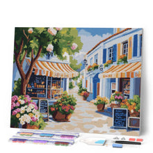 Carica l'immagine nel visualizzatore di Gallery, Diamond Painting - Via dei fiori soleggiata