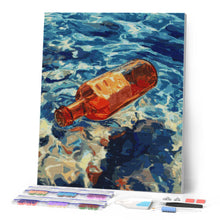 Carica l'immagine nel visualizzatore di Gallery, Diamond Painting - Messaggio in bottiglia