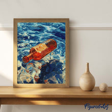 Carica l'immagine nel visualizzatore di Gallery, Diamond Painting - Messaggio in bottiglia