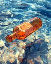 Carica l'immagine nel visualizzatore di Gallery, Diamond Painting - Messaggio in bottiglia