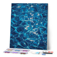 Carica l'immagine nel visualizzatore di Gallery, Diamond Painting - Riflessi di luce turchese
