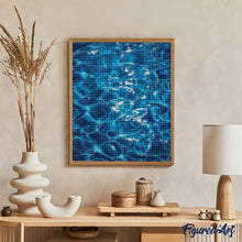 Carica l'immagine nel visualizzatore di Gallery, Diamond Painting - Riflessi di luce turchese