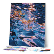 Carica l'immagine nel visualizzatore di Gallery, Diamond Painting - Riflessi sull’acqua color opale