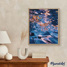 Carica l'immagine nel visualizzatore di Gallery, Diamond Painting - Riflessi sull’acqua color opale
