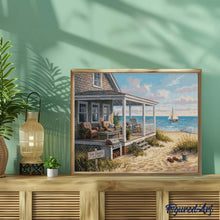 Carica l'immagine nel visualizzatore di Gallery, Diamond Painting - Cottage sulle dune