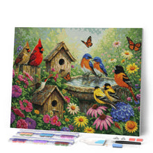 Carica l'immagine nel visualizzatore di Gallery, Diamond Painting - Canto tra i fiori