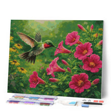 Carica l'immagine nel visualizzatore di Gallery, Diamond Painting - Colibrì in volo 1