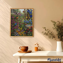 Carica l'immagine nel visualizzatore di Gallery, Diamond Painting - Ali tra i fiori