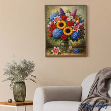 Carica l'immagine nel visualizzatore di Gallery, Diamond Painting - Bouquet elegante