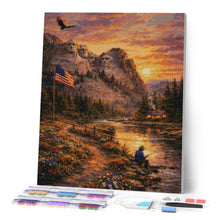 Carica l'immagine nel visualizzatore di Gallery, Diamond Painting - Paesaggio americano