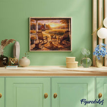Carica l'immagine nel visualizzatore di Gallery, Diamond Painting - Veranda di campagna