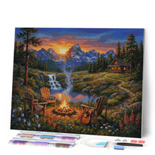 Carica l'immagine nel visualizzatore di Gallery, Diamond Painting - Falò estivi