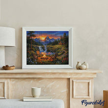 Carica l'immagine nel visualizzatore di Gallery, Diamond Painting - Falò estivi