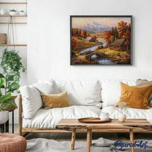 Carica l'immagine nel visualizzatore di Gallery, Diamond Painting - Autunno sul fiume