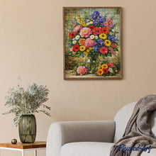 Carica l'immagine nel visualizzatore di Gallery, Diamond Painting - Vaso di fiori di campo colorati