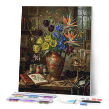 Carica l'immagine nel visualizzatore di Gallery, Diamond Painting - Floreale senza tempo