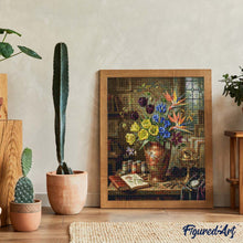 Carica l'immagine nel visualizzatore di Gallery, Diamond Painting - Floreale senza tempo